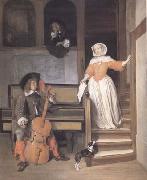 Gabriel Metsu, The Cello Player (mk25)